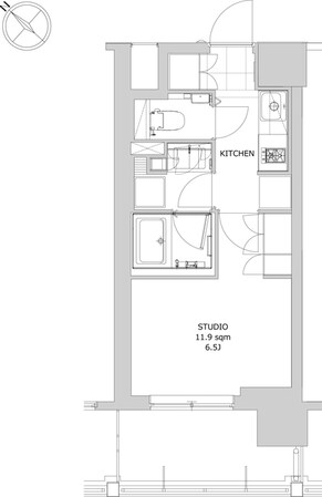 ディームス日本橋水天宮の物件間取画像